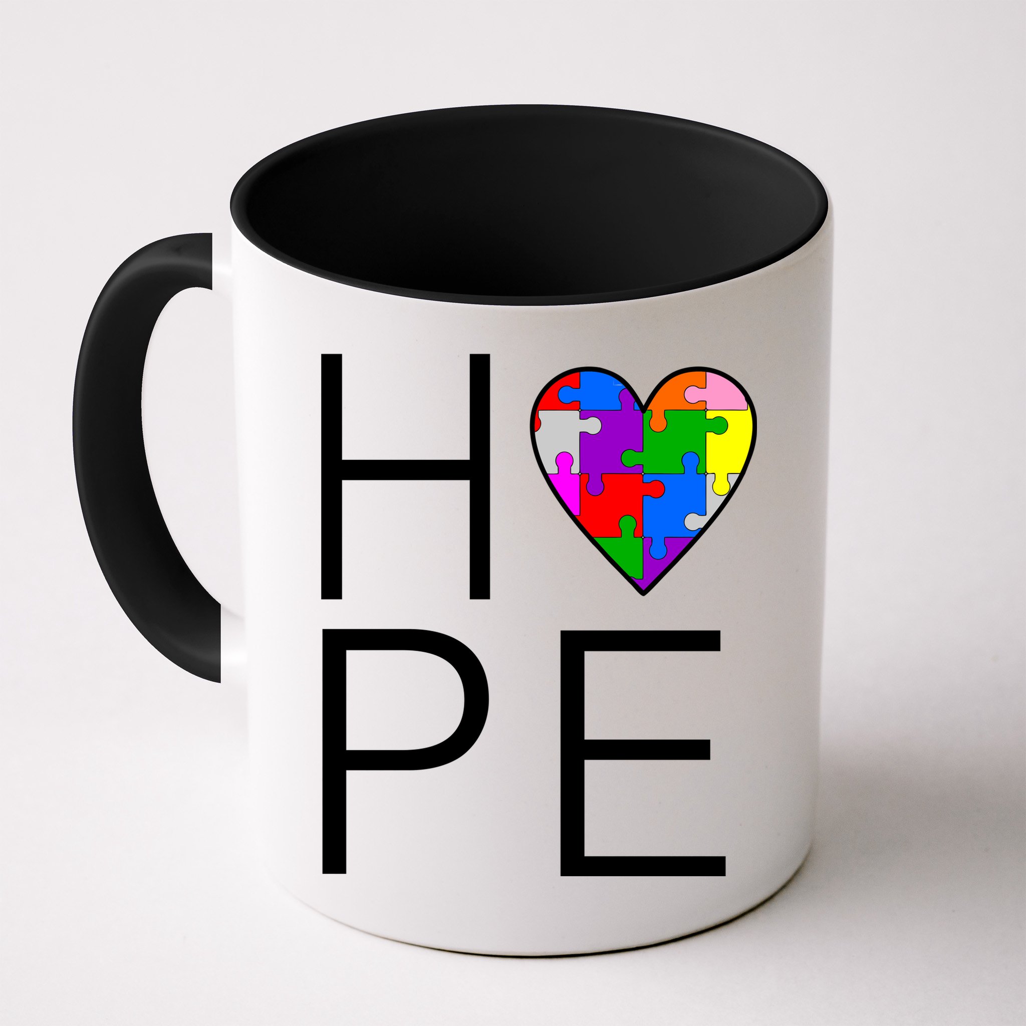 Hope Love Autism Mug