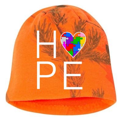 Hope Love Autism Kati - Camo Knit Beanie