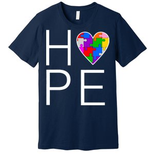 Hope Love Autism Premium T-Shirt