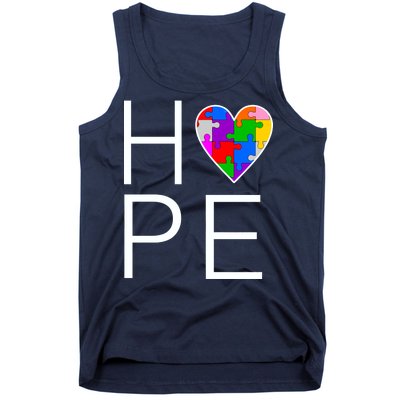 Hope Love Autism Tank Top