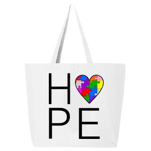 Hope Love Autism 25L Jumbo Tote