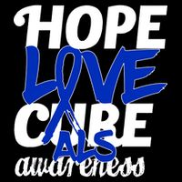 Hope Love Cure ALS Awareness Backpack