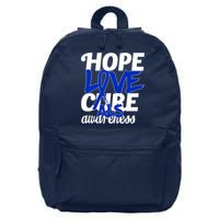 Hope Love Cure ALS Awareness 16 in Basic Backpack