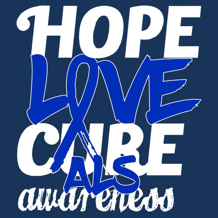 Hope Love Cure ALS Awareness 16 in Basic Backpack