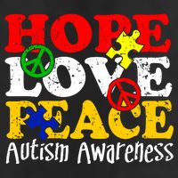 Hope Love Peace Autism Trucker Hat