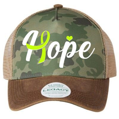 Hope Lymphoma Cancer Awareness Legacy Tie Dye Trucker Hat