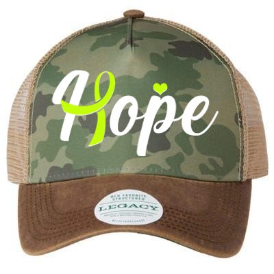 Hope Lymphoma Cancer Awareness Legacy Tie Dye Trucker Hat