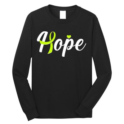 Hope Lymphoma Cancer Awareness Long Sleeve Shirt