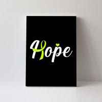 Hope Lymphoma Cancer Awareness Canvas