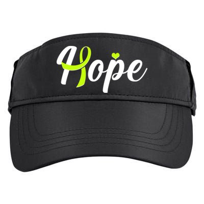 Hope Lymphoma Cancer Awareness Adult Drive Performance Visor