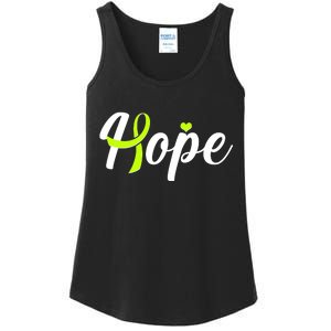 Hope Lymphoma Cancer Awareness Ladies Essential Tank