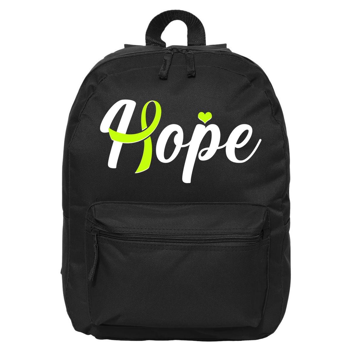 Hope Lymphoma Cancer Awareness 16 in Basic Backpack