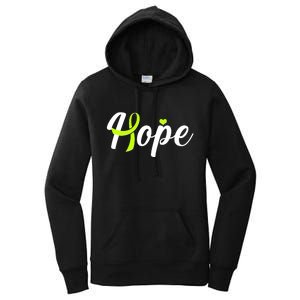 Hope Lymphoma Cancer Awareness Women's Pullover Hoodie