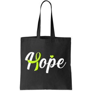 Hope Lymphoma Cancer Awareness Tote Bag