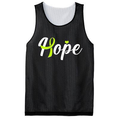 Hope Lymphoma Cancer Awareness Mesh Reversible Basketball Jersey Tank