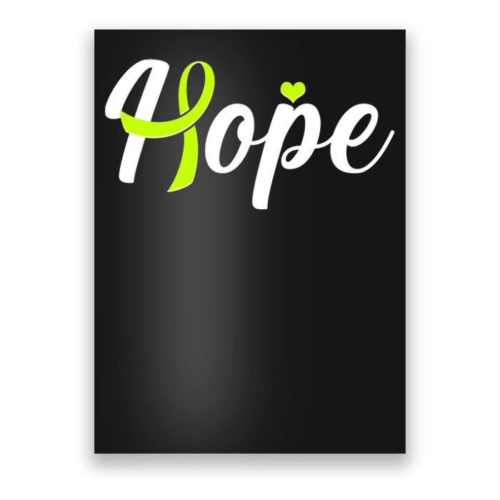 Hope Lymphoma Cancer Awareness Poster