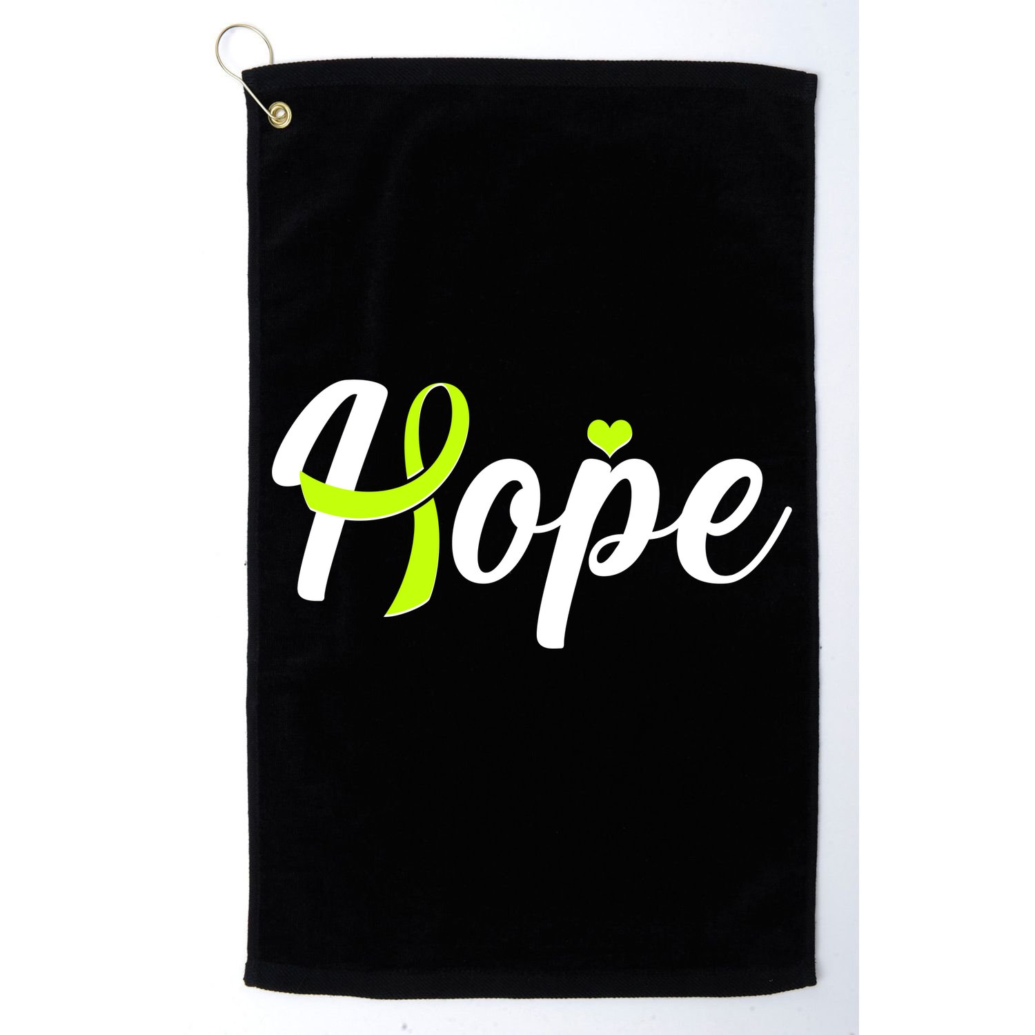 Hope Lymphoma Cancer Awareness Golf Towel