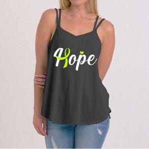 Hope Lymphoma Cancer Awareness Women's Strappy Tank