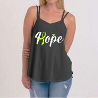 Hope Lymphoma Cancer Awareness Women's Strappy Tank