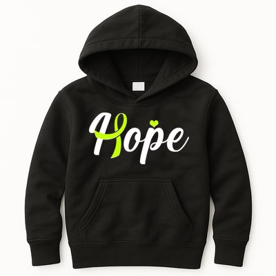 Hope Lymphoma Cancer Awareness Kids Hoodie