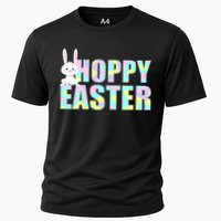 Hoppy Easter Colorful Happy Easter Bunny Performance Shirt
