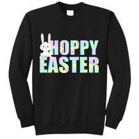Hoppy Easter Colorful Happy Easter Bunny Sweatshirt