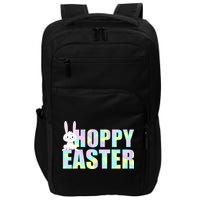 Hoppy Easter Colorful Happy Easter Bunny Impact Tech Backpack