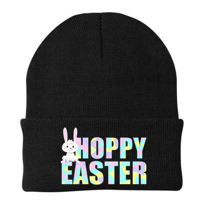 Hoppy Easter Colorful Happy Easter Bunny Beanie