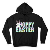 Hoppy Easter Colorful Happy Easter Bunny Tall Hoodie