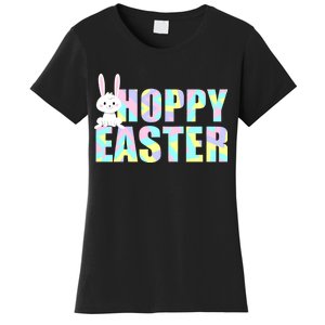 Hoppy Easter Colorful Happy Easter Bunny Women's T-Shirt