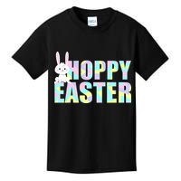 Hoppy Easter Colorful Happy Easter Bunny Kids T-Shirt
