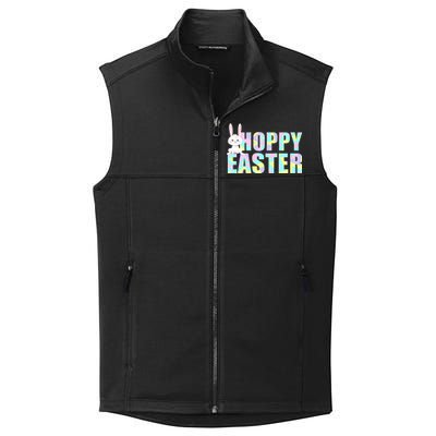 Hoppy Easter Colorful Happy Easter Bunny Collective Smooth Fleece Vest