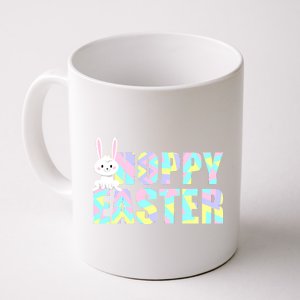 Hoppy Easter Colorful Happy Easter Bunny Coffee Mug