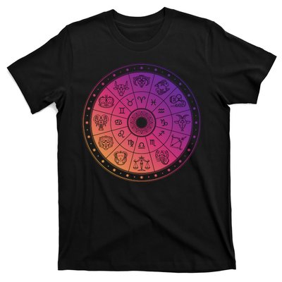 Horiscope Zodiac Wheel T-Shirt