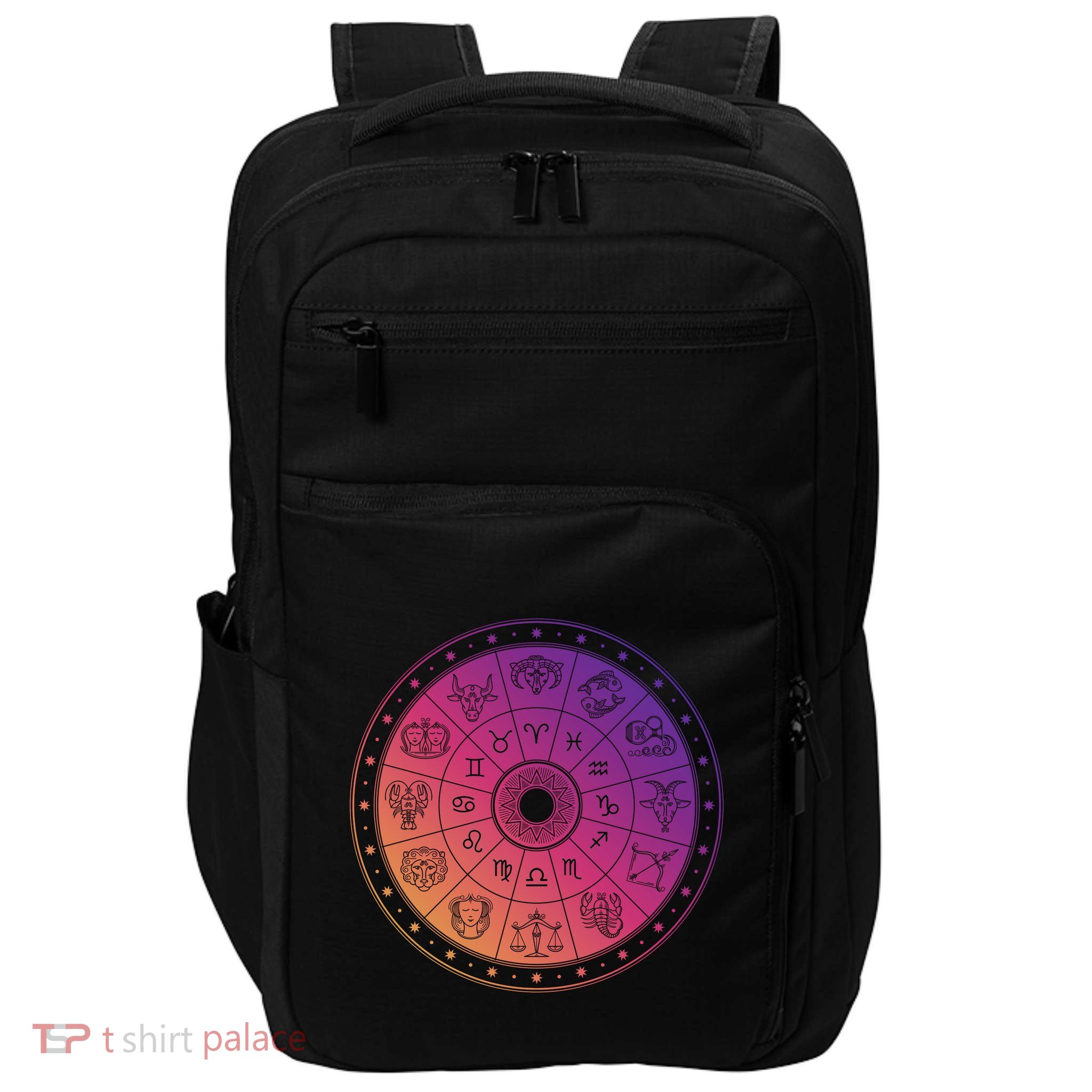 Horiscope Zodiac Wheel Impact Tech Backpack