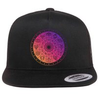 Horiscope Zodiac Wheel Flatbill Hat