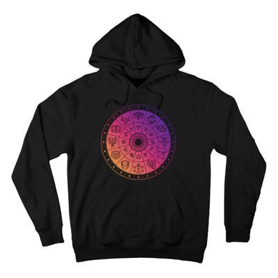 Horiscope Zodiac Wheel Tall Hoodie