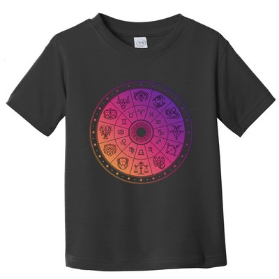 Horiscope Zodiac Wheel Toddler T-Shirt