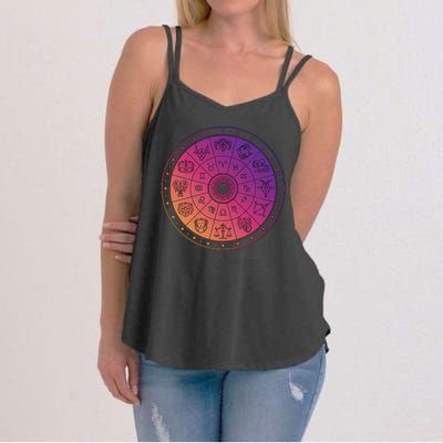 Horiscope Zodiac Wheel Women's Strappy Tank