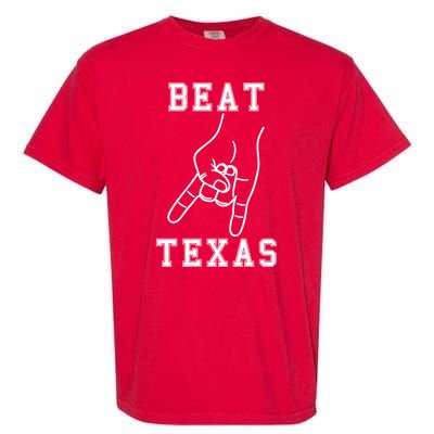 Horns Down Beat Texas Football Garment-Dyed Heavyweight T-Shirt