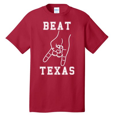 Horns Down Beat Texas Football Tall T-Shirt