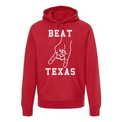 Horns Down Beat Texas Football Premium Hoodie