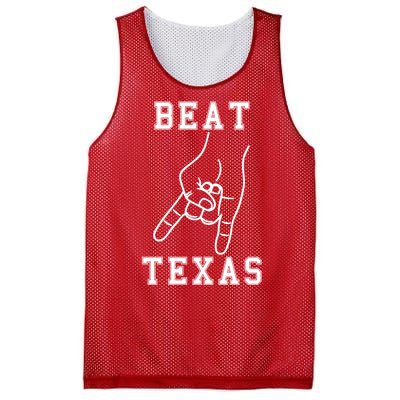 Horns Down Beat Texas Football Mesh Reversible Basketball Jersey Tank