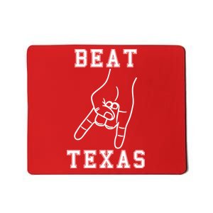 Horns Down Beat Texas Football Mousepad