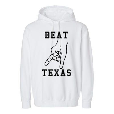 Horns Down Beat Texas Football Garment-Dyed Fleece Hoodie