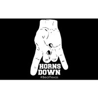 Horns Down #BeatTexas Beat Texas Bumper Sticker