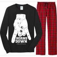 Horns Down #BeatTexas Beat Texas Long Sleeve Pajama Set