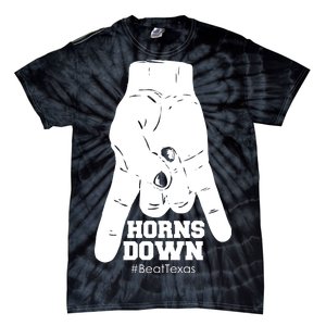 Horns Down #BeatTexas Beat Texas Tie-Dye T-Shirt