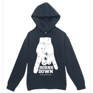 Horns Down #BeatTexas Beat Texas Urban Pullover Hoodie