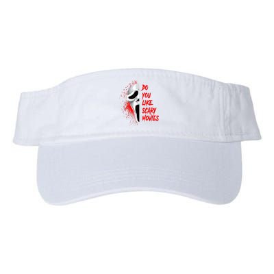 Horror Do You Like Scary Movie Ghostface Valucap Bio-Washed Visor